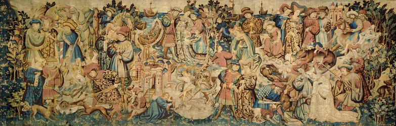 Die Devonshire Jagdtapeten: Schwanen- und Otterjagd